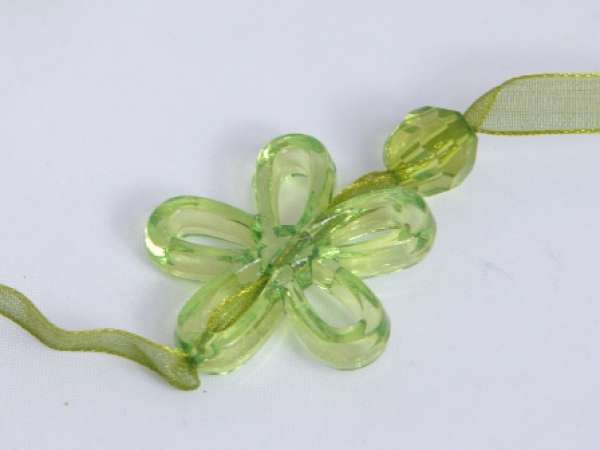 Tischgirlande - Girlande mit grünen Blumen. Tischdekoration bei Tischdeko-online.de 3