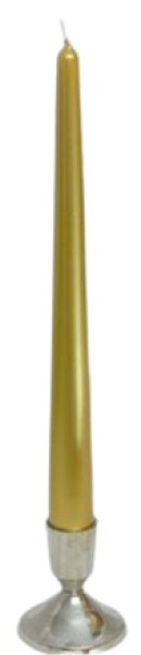 Kerzen - Spitzenkerze in Gold. Kerzen bei Tischdeko-online zur Feier 1