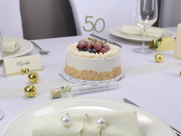 Glasröhrchen, als ausßergewöhnliches Gastgeschenk, Reagenzgläschen