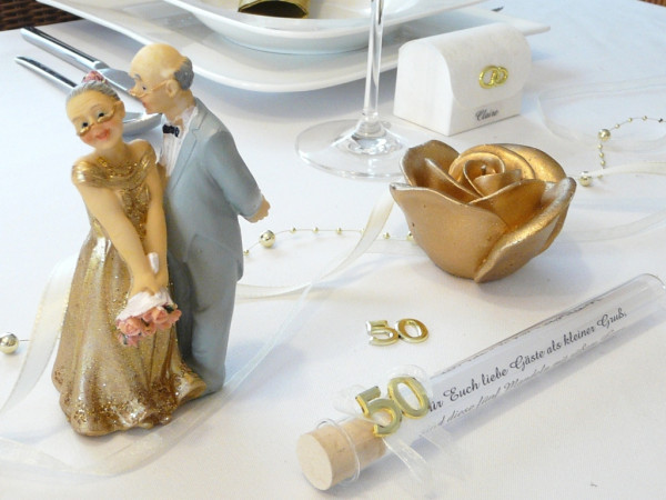 Perlengirlande silber- oder goldfarben 5