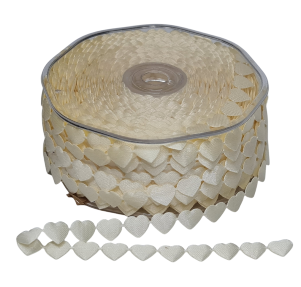 Tischband - hochwertiges Dekorband mit kleinen Herzen. Tischdekoration von Tischdeko-online 1 Tischband - hochwertiges Dekorband mit kleinen Herzen. Tischdekoration von Tischdeko-online 1