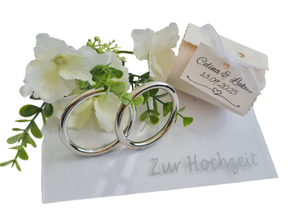 Geldgeschenk, Geldbox "White Dream" zur Hochzeit - 1 Geldgeschenk, Geldbox "White Dream" zur Hochzeit - 1