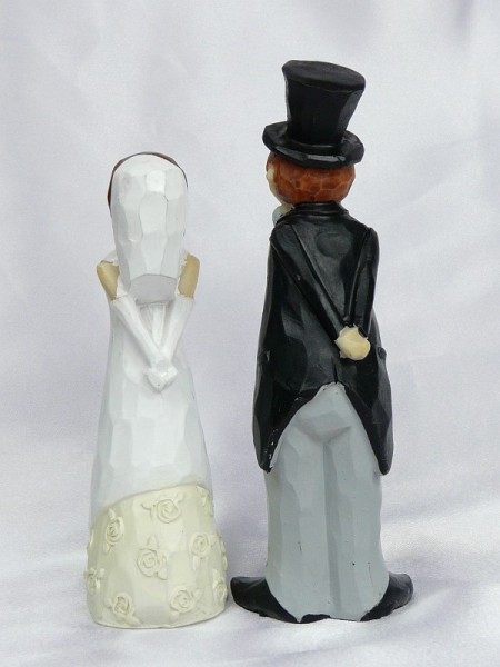 Tortenfigur, Hochzeitsfigur, Hochzeitspärchen Sweet Love  3