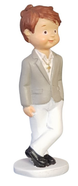 Figur zur Kommunion, Konfirmation - Junge, lässig - 2