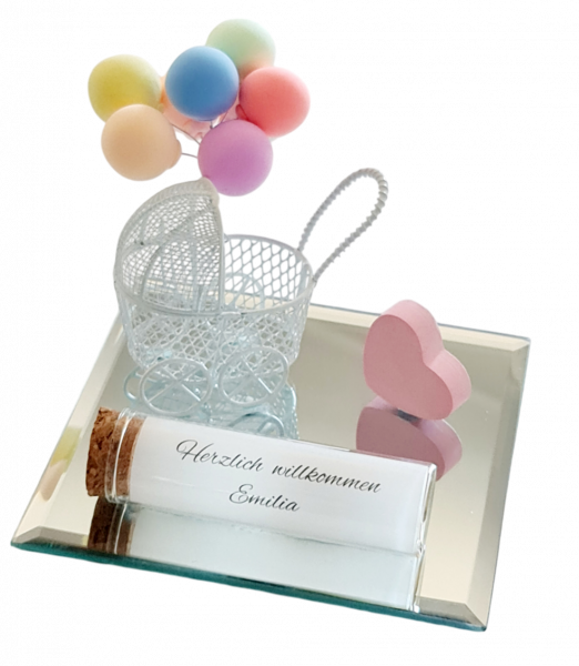Geldgeschenk zur Taufe, Babyshower, Kindergeburtstag in Rosa oder Blau - 2 Geldgeschenk zur Taufe, Babyshower, Kindergeburtstag in Rosa oder Blau - 2