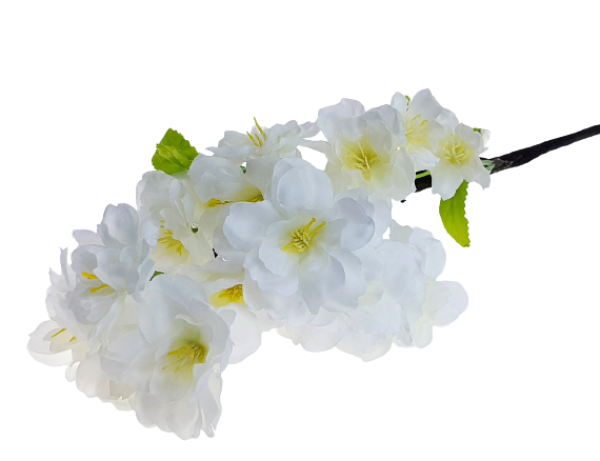 Kirschblütenzweig, weiß, Blumendeko - 1 Kirschblütenzweig, weiß, Blumendeko - 1