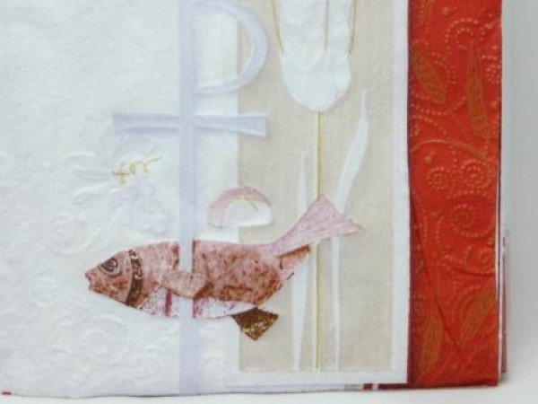 Tischdekoration, Serviette - Servietten Ähre, Fisch 3 Tischdekoration, Serviette - Servietten Ähre, Fisch 3