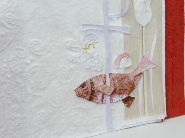 Tischdekoration, Serviette - Servietten Ähre, Fisch 4 Tischdekoration, Serviette - Servietten Ähre, Fisch 4