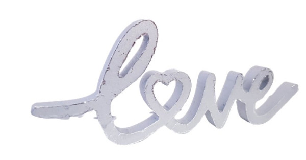 Hochzeitsdekoration, Aufsteller, Tortenfigur "Love" - 1