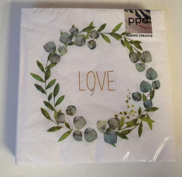 Servietten "Love" Servietten "Love"