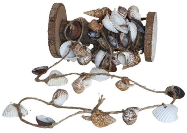 Girlande mit echten Muscheln - 1