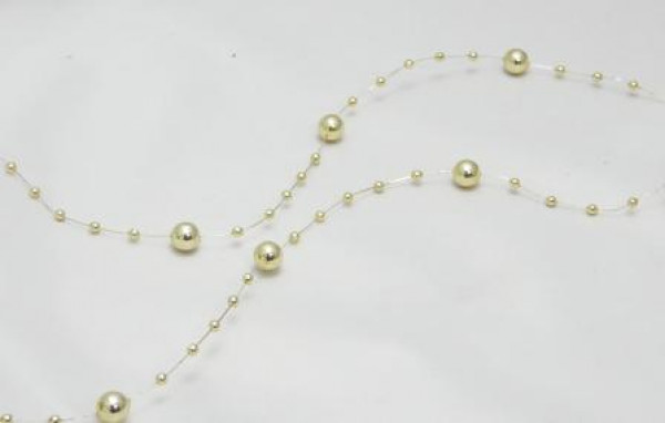 Perlengirlande silber- oder goldfarben 4