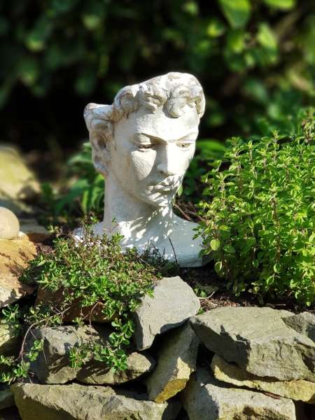 Pflanzkopf "Aris" - Gartendeko, deko für garten - 2 Pflanzkopf "Aris" - Gartendeko, deko für garten - 2