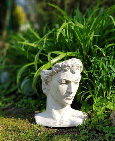 Pflanzkopf "Aris" - Gartendeko, deko für garten - 3 Pflanzkopf "Aris" - Gartendeko, deko für garten - 3