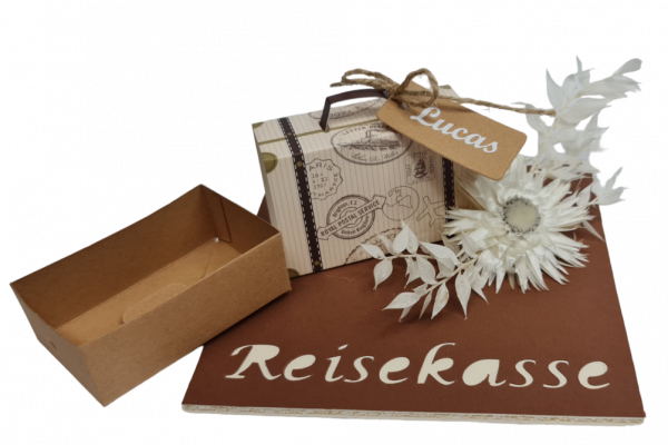 Geldgeschenk "Reisekasse", Geldbox - 3 Geldgeschenk "Reisekasse", Geldbox - 3