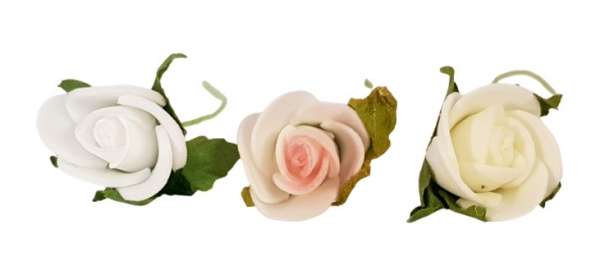 Kleine Rosenköpfe  zum Streuen zur Hochzeit,Taufe oder Geburtstag - 2