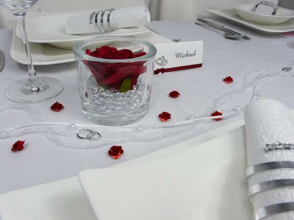 Band mit Ringen und Perlen in vielen Farben