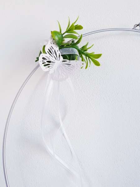 Blumenring mit Buchs und Schmetterlingen - 5 Blumenring mit Buchs und Schmetterlingen - 5