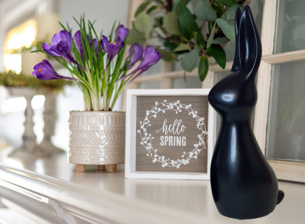 Keramik-Hase "Findus", 29 cm - Osterdeko