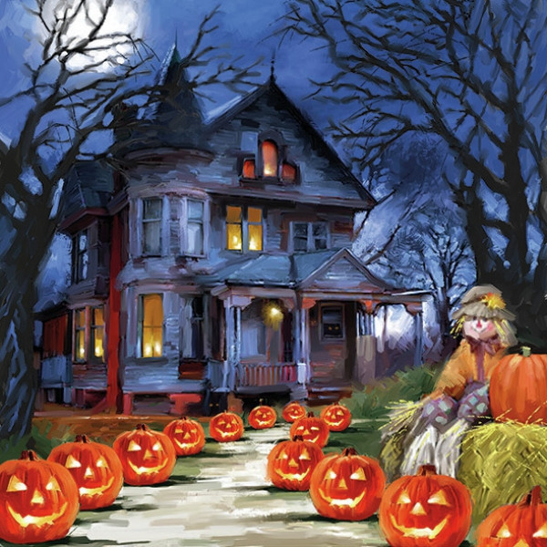 Servietten "Spooky" - zu Halloween und den Herbst Servietten "Spooky" - zu Halloween und den Herbst