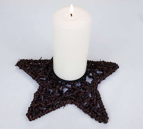 Kerzenständer - Stern-Kerzenständer. Tischdeko-online 4