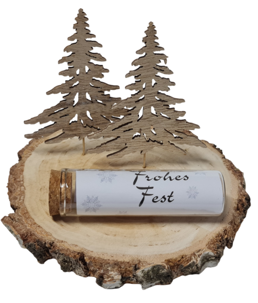 Geldgeschenk mit zwei Tannen für die Weihnachtszeit - 5 Geldgeschenk mit zwei Tannen für die Weihnachtszeit - 5