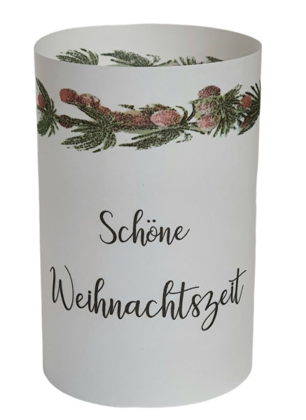 Tischlicht "Schöne Weihnachtszeit" - 1 Tischlicht "Schöne Weihnachtszeit" - 1