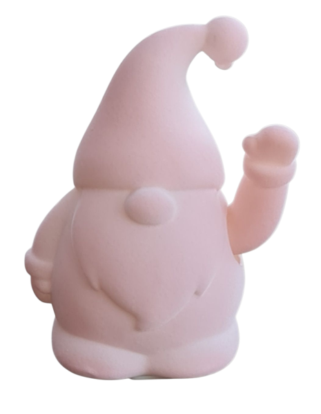 Winkender Weihnachtsmann Wichtel Rosa – Weihnachtsdeko Figur 1 Winkender Weihnachtsmann Wichtel Rosa – Weihnachtsdeko Figur 1